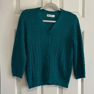Grace Karin Deep Teal Women's Cardigan
